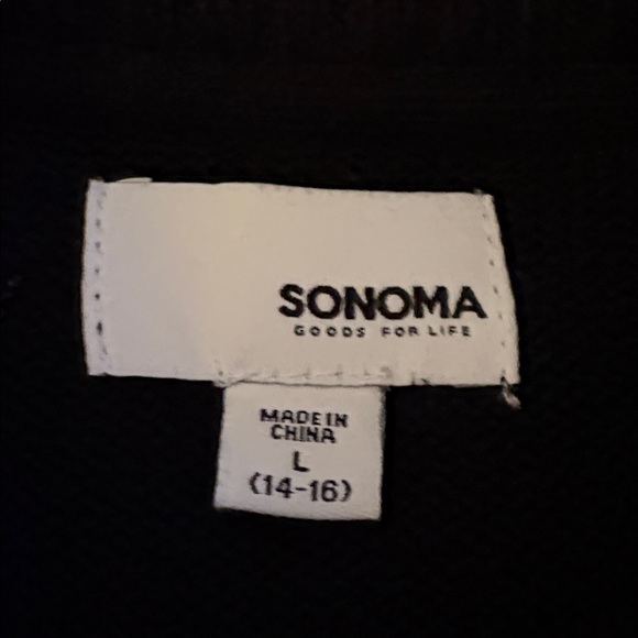 Boys Sonoma Black Holiday Sweater - Picture 5 of 5